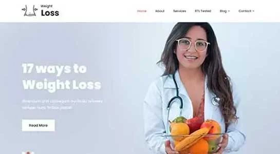 14 Best Weight Loss WordPress Themes for Fitness Websites SKT Slimming - Weight Loss WordPress Theme