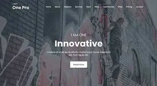 10 Best WordPress Themes with Sticky Header Feature Navbar Pro - WordPress Theme with Sticky Header
