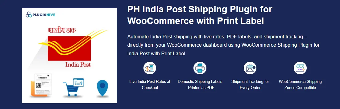 16 Best WooCommerce Based Plugins for Increasing Your Store Functionality PH India Post Shipping Plugin for WooCommerce with Print Label