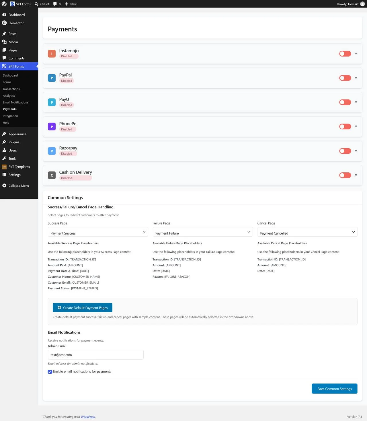 Create Contact Forms for Your WordPress Website Payment Gateways