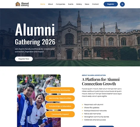 SKT Alumni-Graduate WordPress Theme Free
